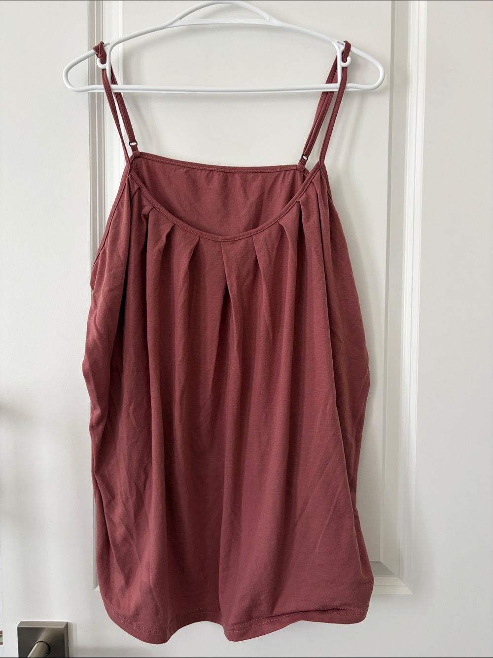 SHEIN Dusty Rose Adjustable-Strap Mini Skirt